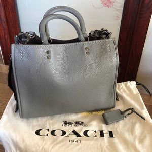 Coach Grey Rogue Bag